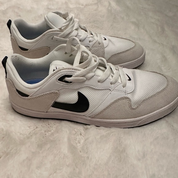 Nike Allyoop white on white / men’s size 10 - Picture 3 of 6